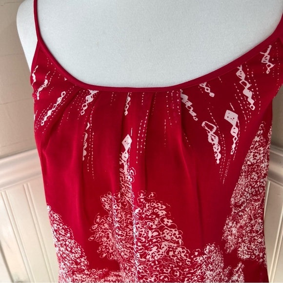 Cabi Red Spaghetti Strap Blouse Style 162 – Romance Top Sz XS - Picture 10 of 11